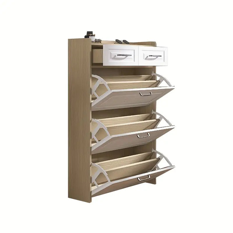 M-👞✨ Elegant and Space-Saving Entrance Shoe Cabinet! ✨👞