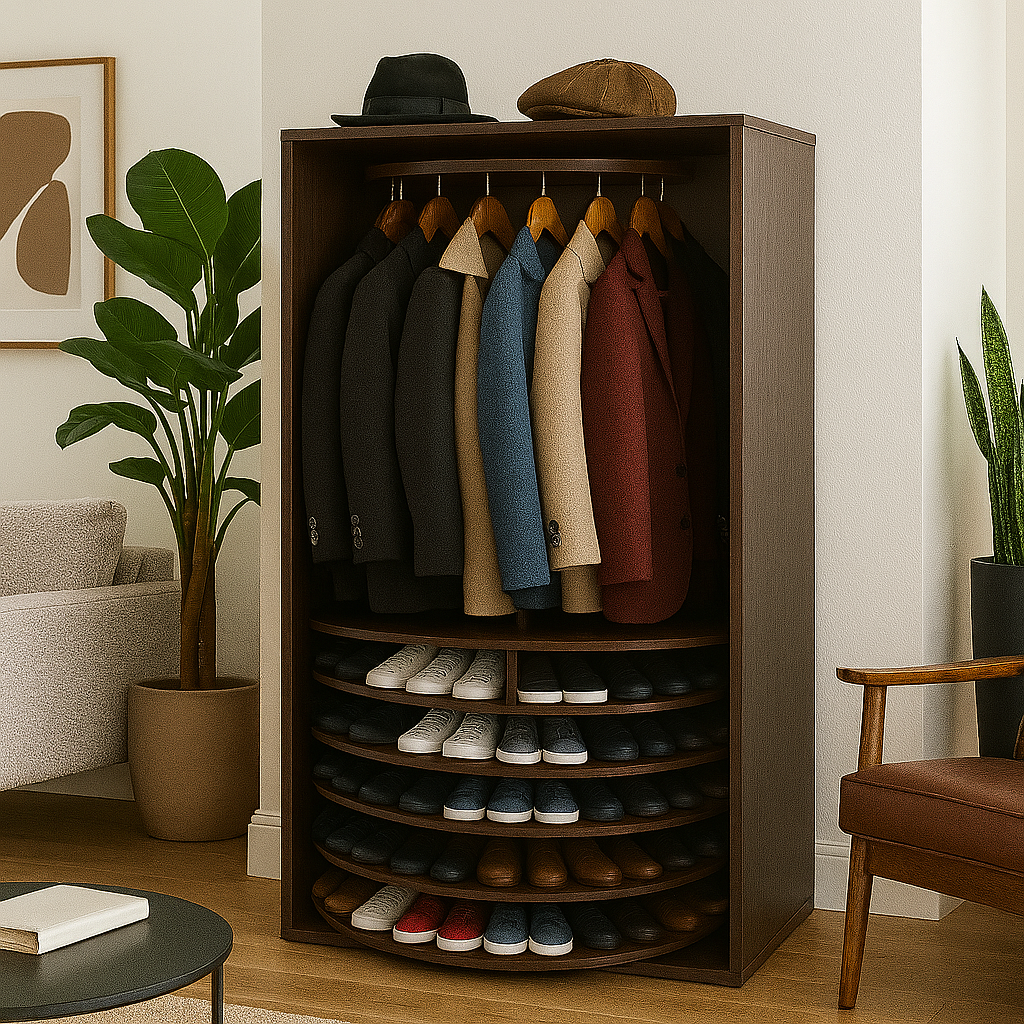 All-in-One Smart Closet – Stylish, Spacious, Seamlessly Organized