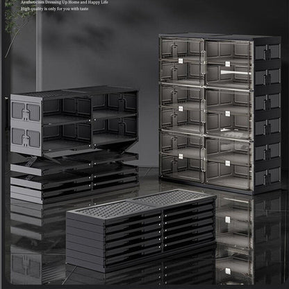 Premium Black Portable Shoe Protection Case