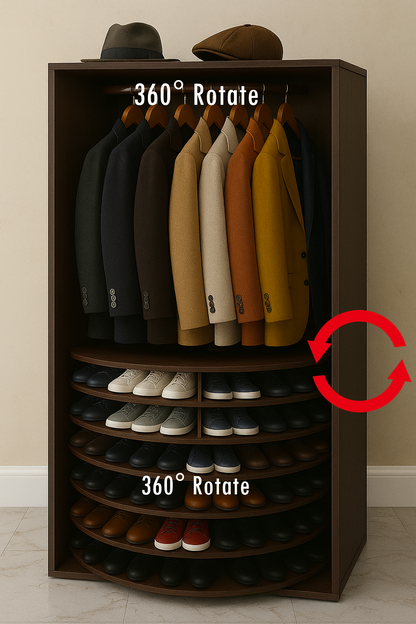 All-in-One Smart Closet – Stylish, Spacious, Seamlessly Organized